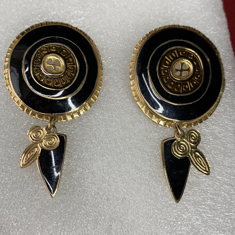 Edgar Berebi Black Gold Earrings